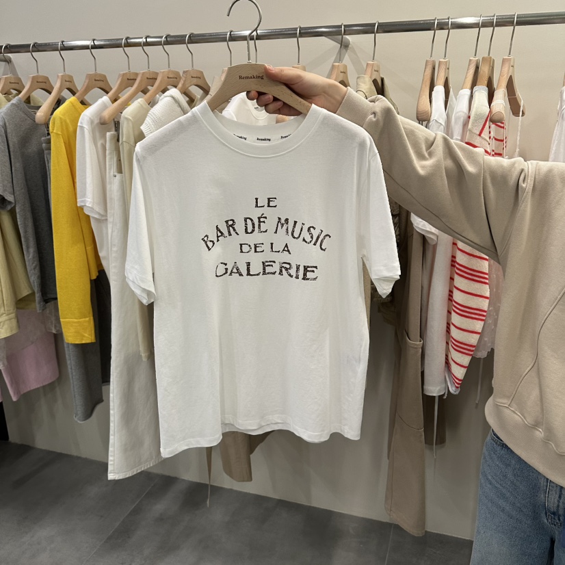 URBANSTORY/REMAKING韓國東大門直郵女裝新品職業休閑T恤Remaking/URBANSTORYT恤圖色1