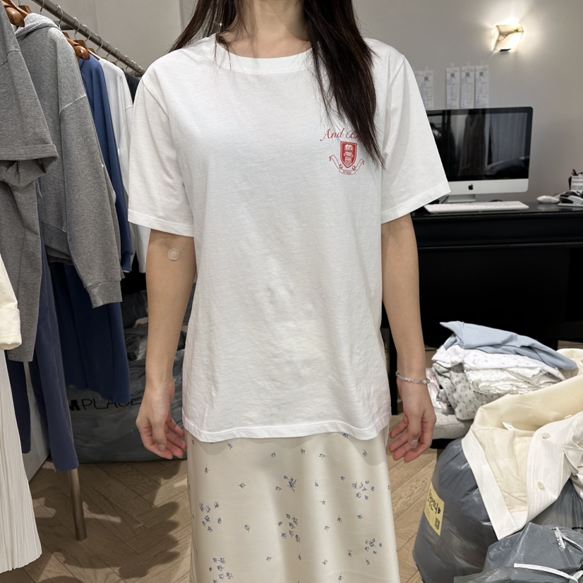 BRUSH-P/MULETTE韓國代購女士新款休閑26春夏熱賣推薦T恤BRUSH-P/MULETTET恤圖色2