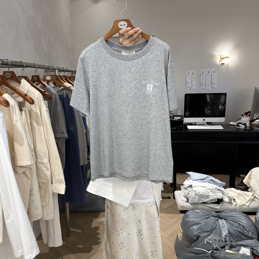 BRUSH-P/MULETTE韓國代購女士新款休閑26春夏熱賣推薦T恤BRUSH-P/MULETTET恤圖色3