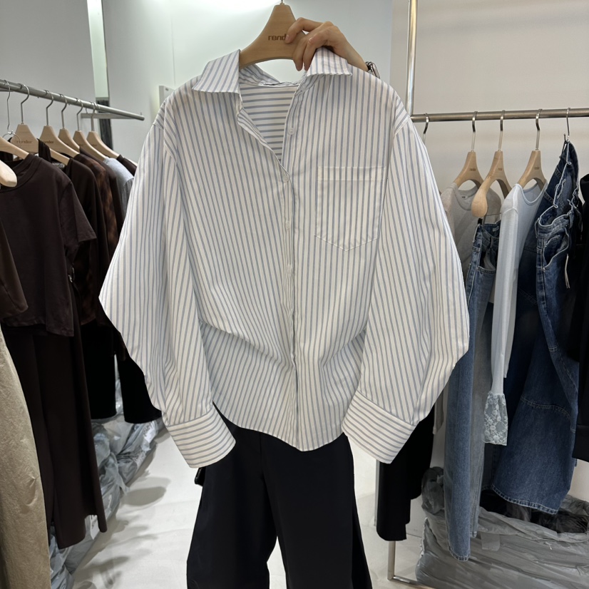 RENDER韓國東大門代購女裝新品人氣推薦職業時尚襯衫蕾絲衫RENDER襯衫/蕾絲衫圖色1