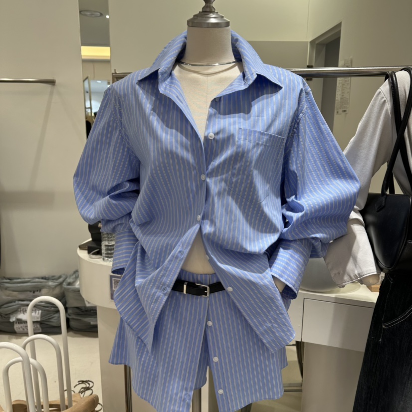 RENDER韓國東大門代購女裝新品人氣推薦職業時尚襯衫蕾絲衫RENDER襯衫/蕾絲衫圖色2