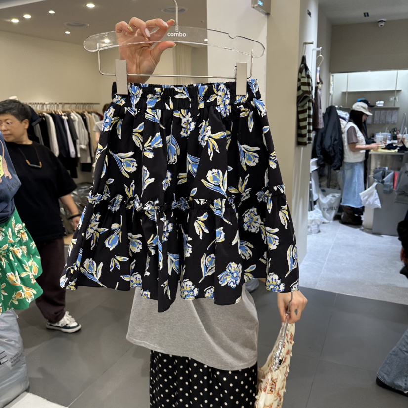 COMBO韓國直郵實拍女士新品休閑熱賣職業時尚推薦人氣裙褲COM_BO裙褲圖色3