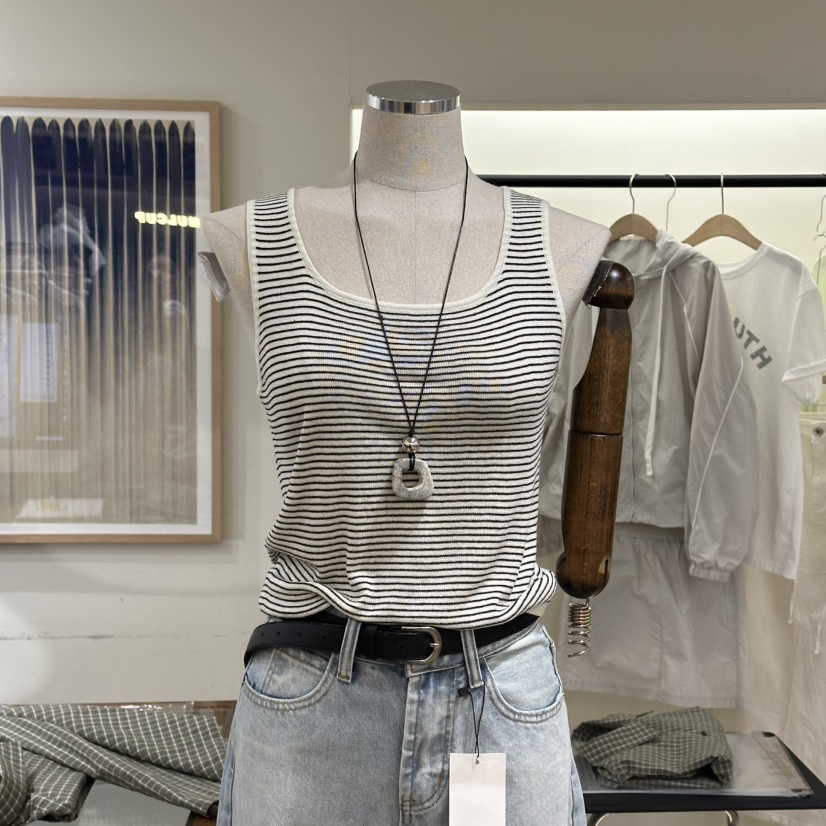 WINSOME韓國東大門直郵女裝新品職業人氣吊帶背心不含項鏈WINSOME吊帶/背心圖色2