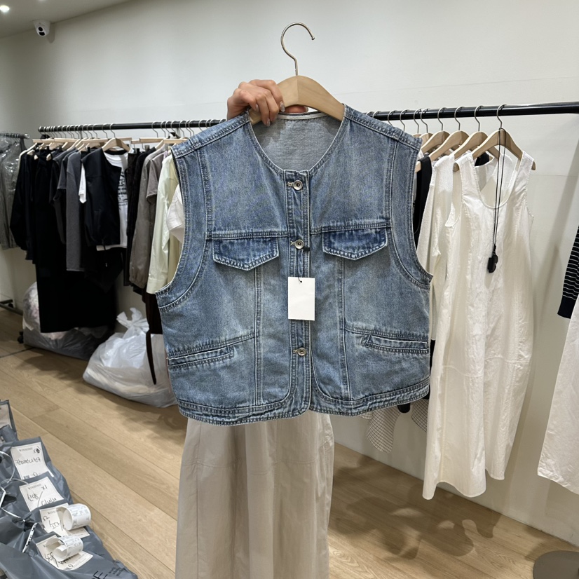 WINSOME韓國東大門代購女裝新款人氣推薦26春夏職業時尚馬甲WINSOME馬甲圖色1