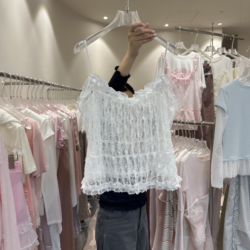 MIMME/LOOKK韓國直郵女裝新品推薦人氣吊帶背心不含內搭MIMME/LOOKK吊帶/背心圖色1