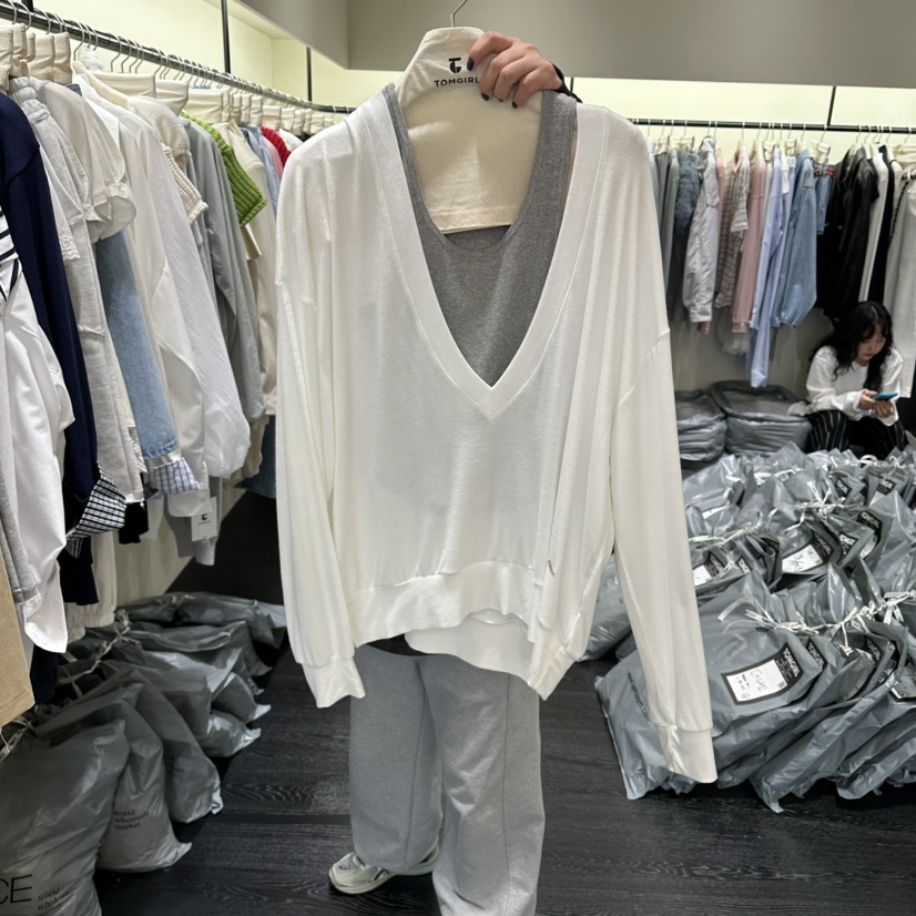 TOMGIRL韓國直郵實拍女裝新款熱賣職業推薦時尚26春夏套裝TOMGIRL套裝圖色1