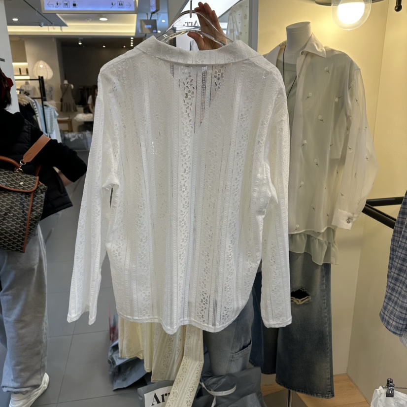ARR韓國東大門代購女裝新品時尚休閑職業人氣推薦襯衫蕾絲衫ARR襯衫/蕾絲衫