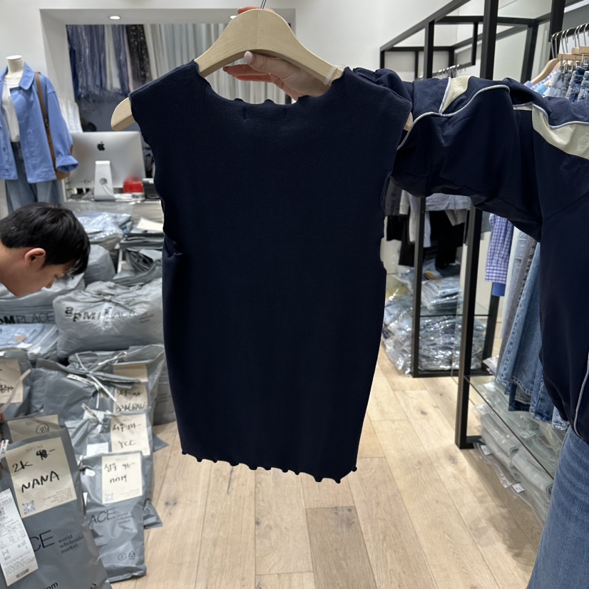 BRUNI/RICOTTA韓國代購女士新款職業人氣推薦時尚休閑馬甲BRUNI/RICOTTA馬甲