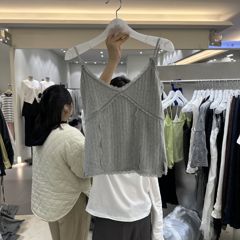 BENE韓國直郵女士新款休閑26春夏人氣推薦職業熱賣吊帶背心BENE吊帶/背心圖色2