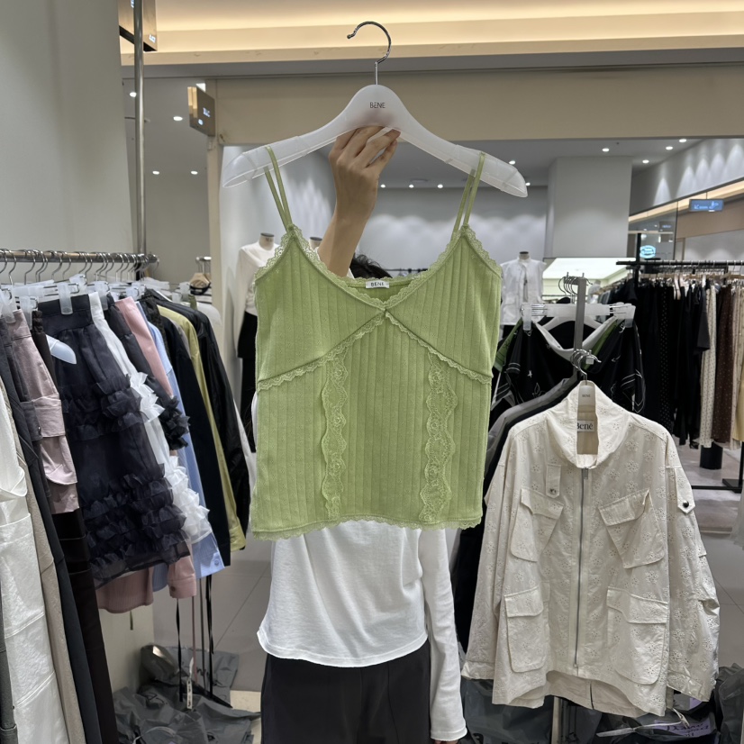 BENE韓國直郵女士新款休閑26春夏人氣推薦職業熱賣吊帶背心BENE吊帶/背心圖色5
