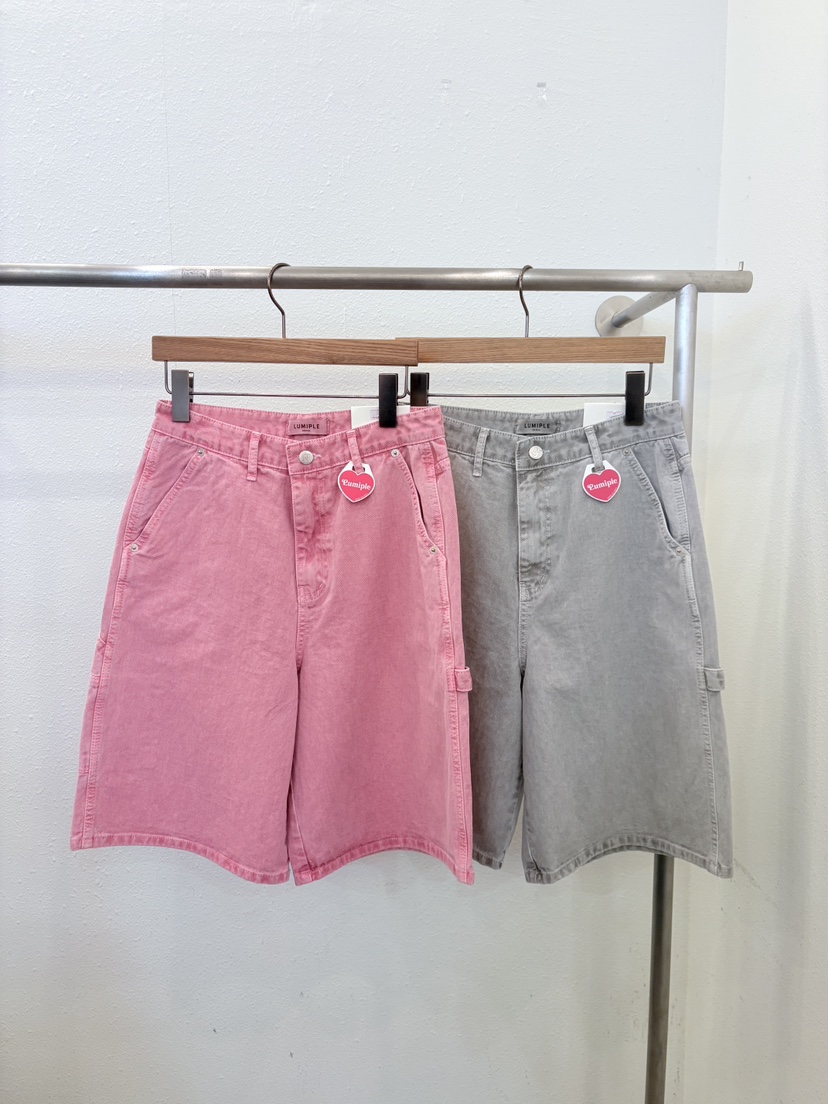 LUMIPLE韓國直郵實拍女裝新款26春夏推薦人氣時尚職業短褲LUMIPLE短褲