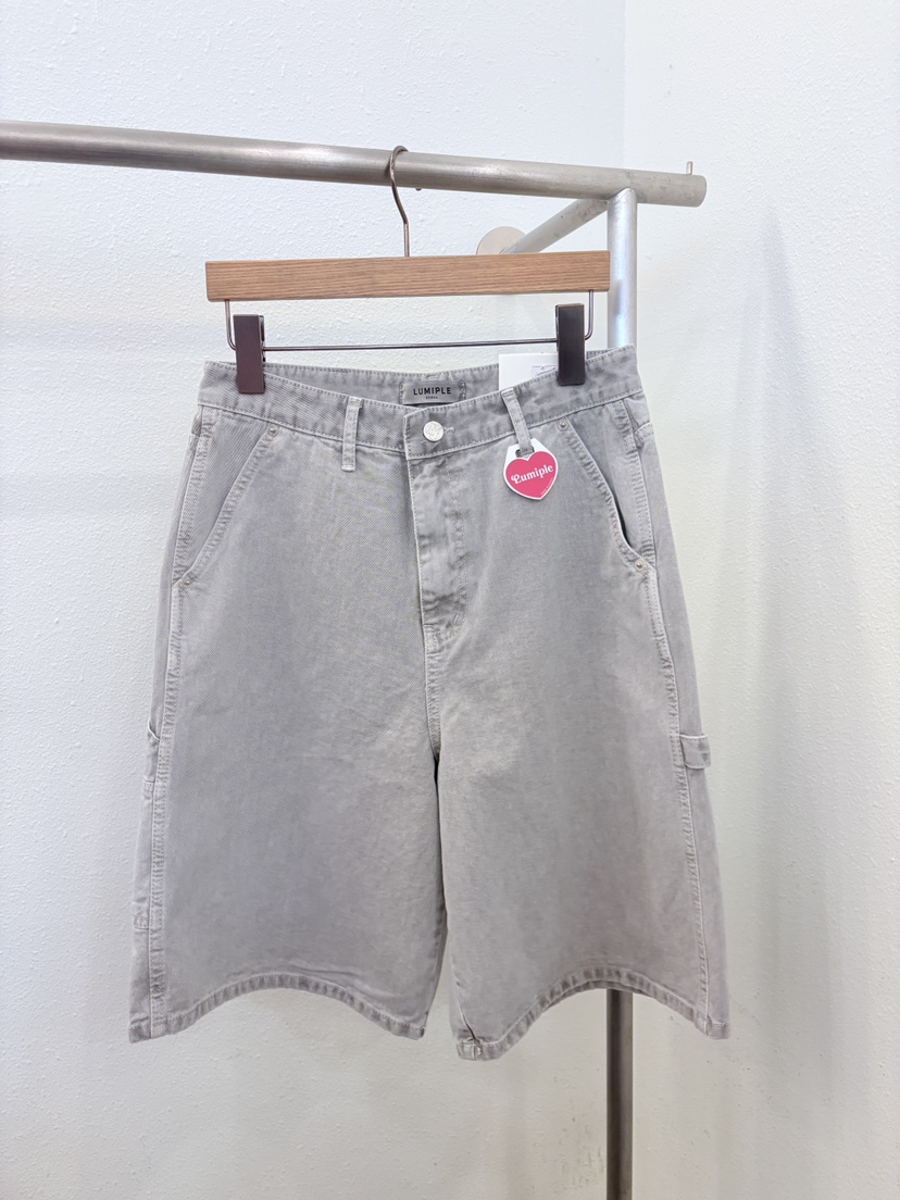 LUMIPLE韓國直郵實拍女裝新款26春夏推薦人氣時尚職業短褲LUMIPLE短褲圖色1
