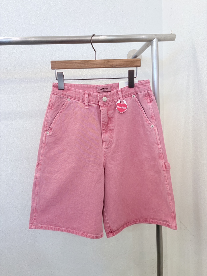 LUMIPLE韓國直郵實拍女裝新款26春夏推薦人氣時尚職業短褲LUMIPLE短褲圖色2