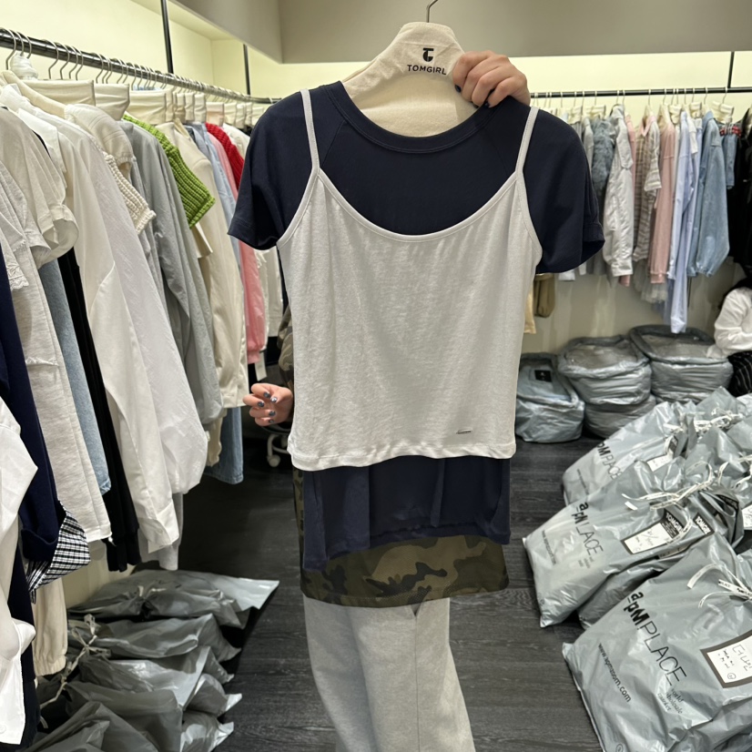 TOMGIRL韓國直郵實拍女裝新款休閑人氣職業時尚熱賣26春夏套裝TOMGIRL套裝圖色2