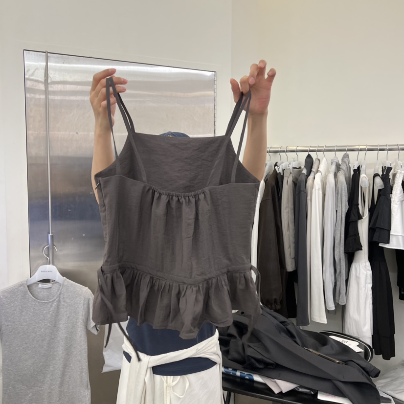 PORTS MOSS韓國代購女士新款職業26春夏推薦熱賣吊帶背心PORTS MOSS吊帶/背心