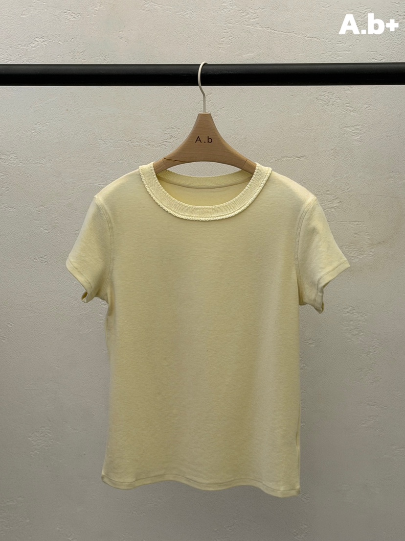 AUTUMN BEIGE PLUS韓國代購女裝新款時尚人氣推薦熱賣T恤A.b/AUTUMN BEIGET恤圖色2