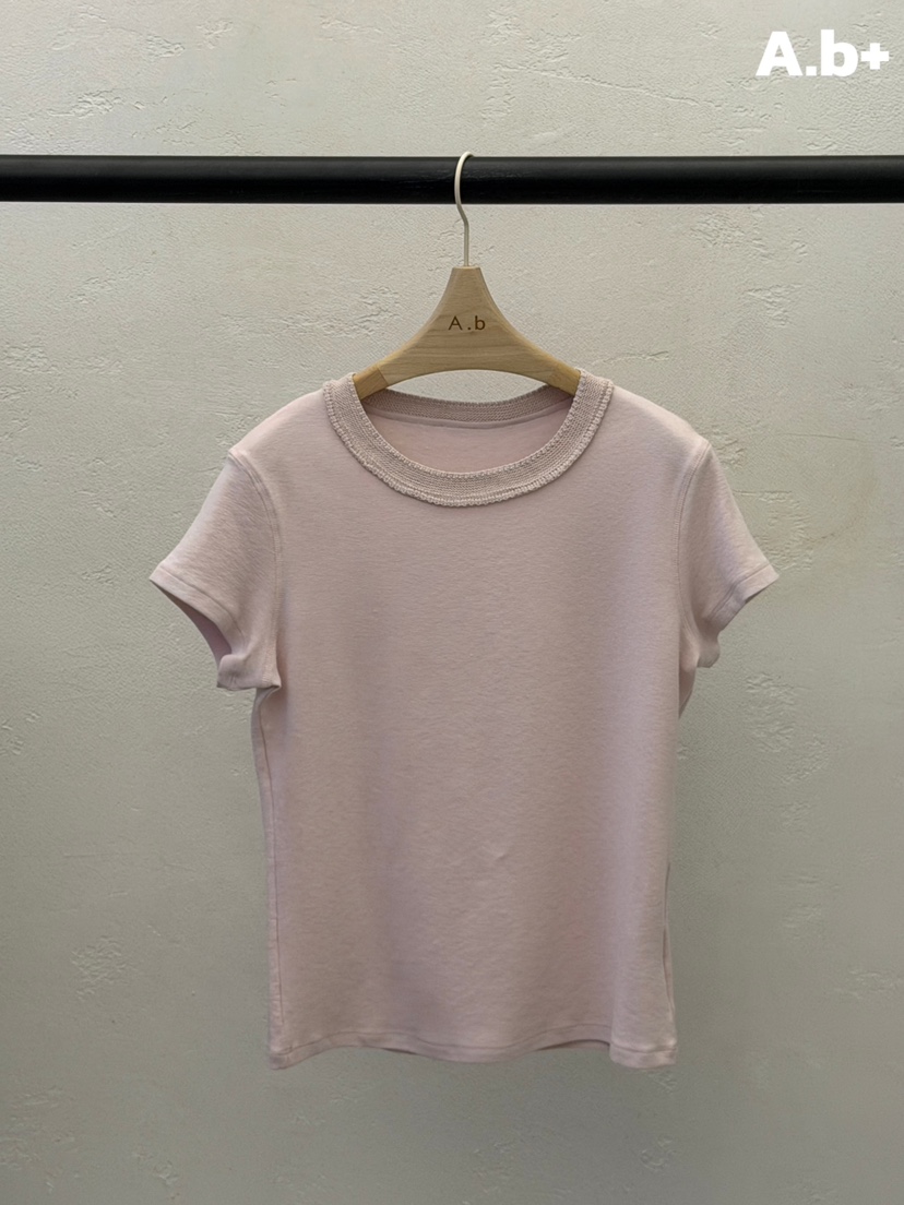 AUTUMN BEIGE PLUS韓國代購女裝新款時尚人氣推薦熱賣T恤A.b/AUTUMN BEIGET恤圖色3