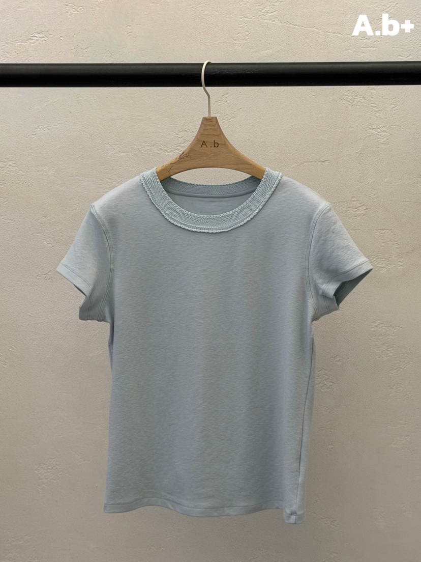 AUTUMN BEIGE PLUS韓國代購女裝新款時尚人氣推薦熱賣T恤A.b/AUTUMN BEIGET恤圖色5