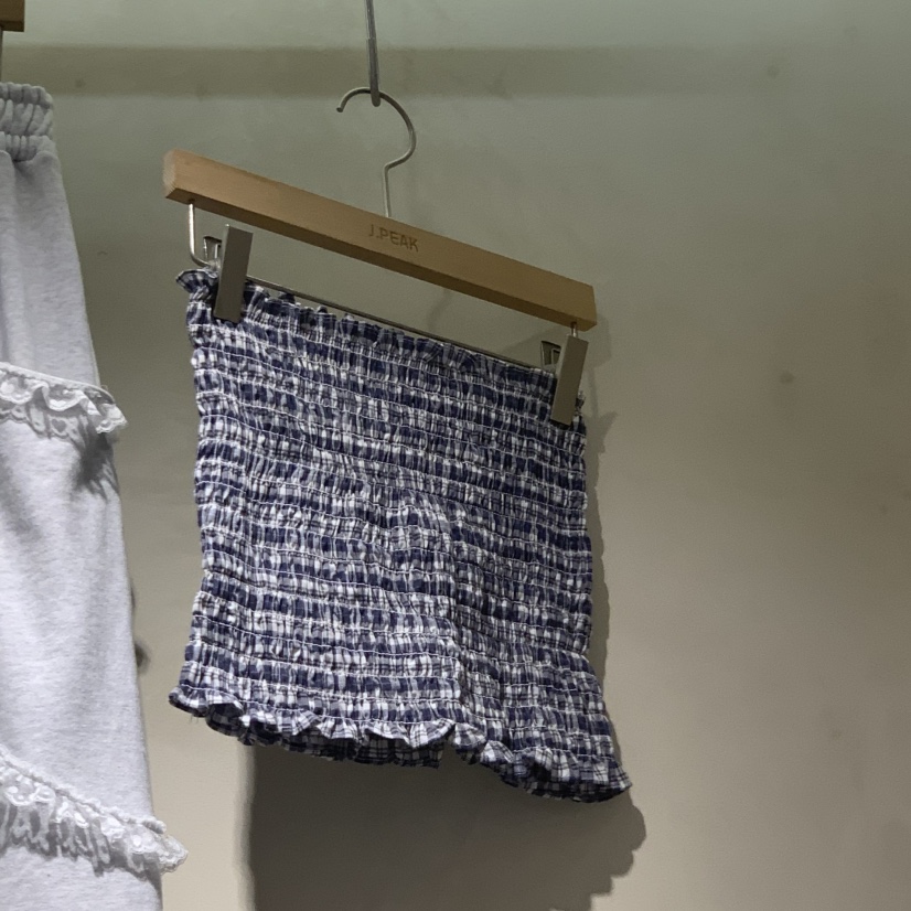 J PEAK/BY FLOW韓國東大門直郵女裝新款熱賣吊帶背心格子J PEAK吊帶/背心圖色2