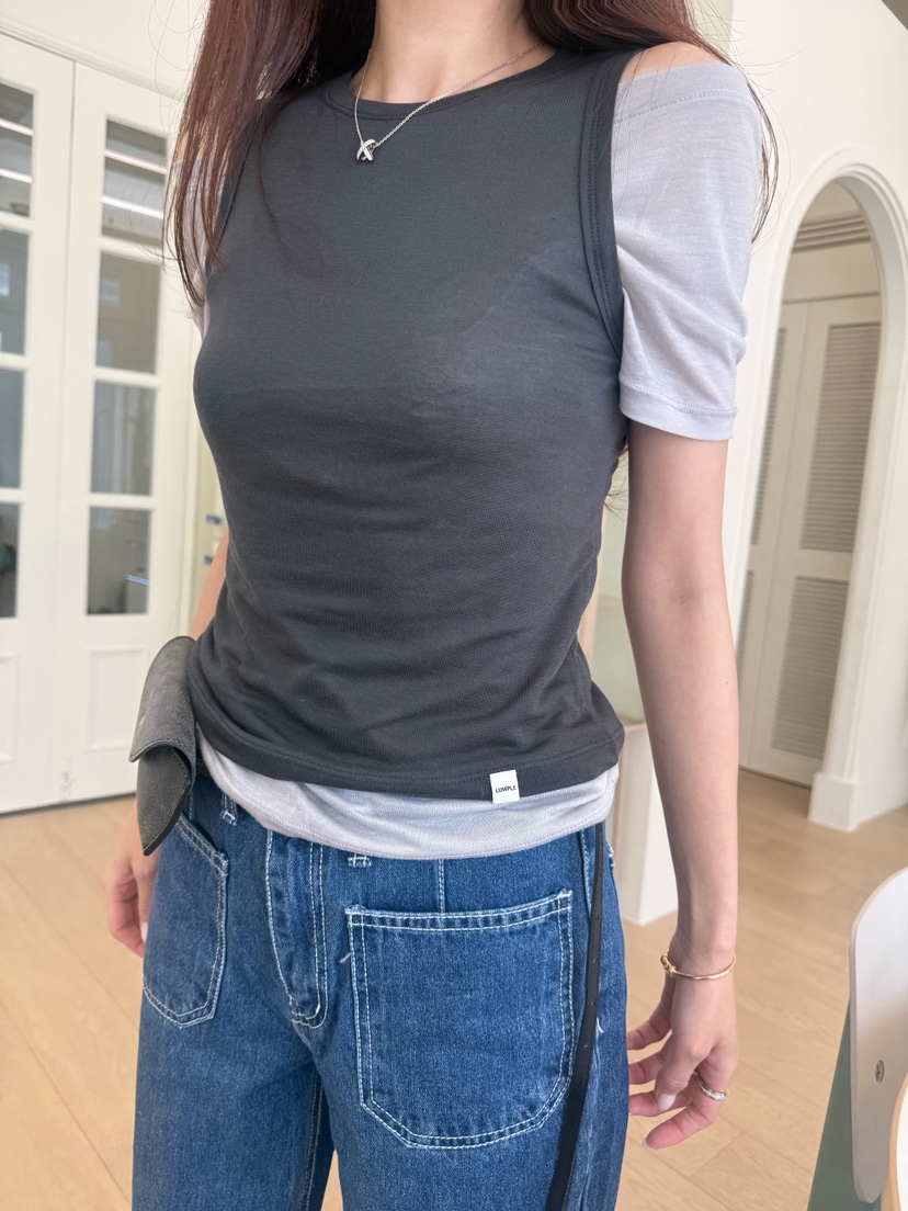 LUMIPLE東大門代購女士新款推薦休閑26春夏職業套裝兩件套LUMIPLE套裝