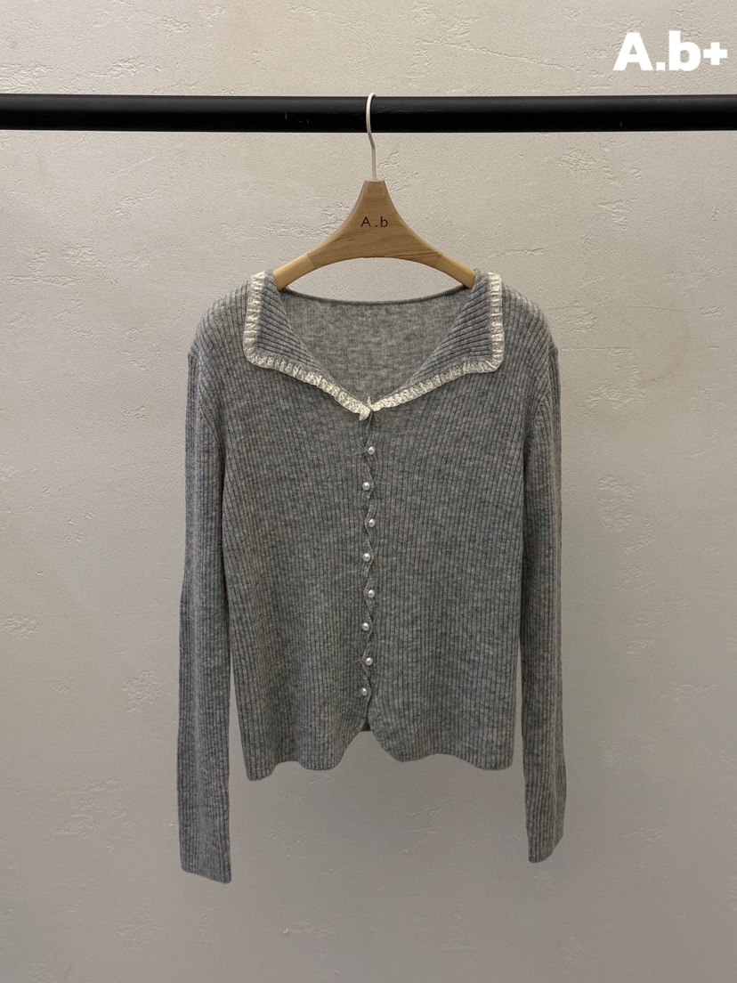 AUTUMN BEIGE PLUS韓國東大門直郵女士新品推薦長袖T恤開衫A.b/AUTUMN BEIGE長袖T恤圖色1