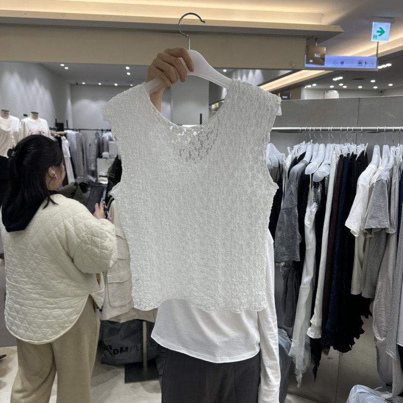 BENE韓國直郵實拍女士新品人氣時尚26春夏推薦職業吊帶背心BENE吊帶/背心