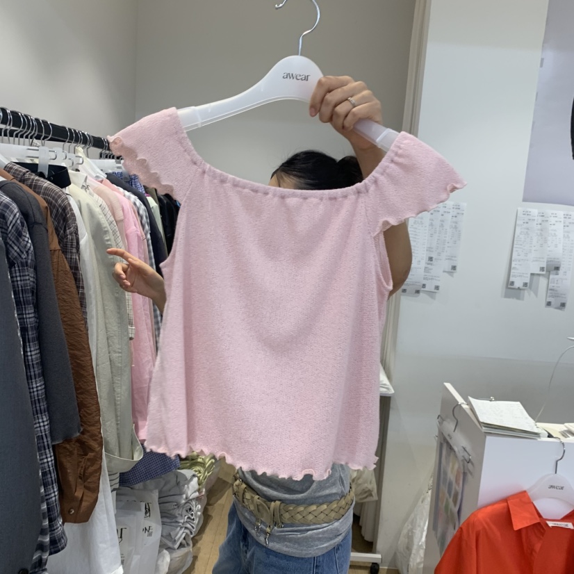 RUMIRU/AWEAR東大門代購女士新品人氣休閑26春夏職業T恤awear/RUMIRUT恤圖色2