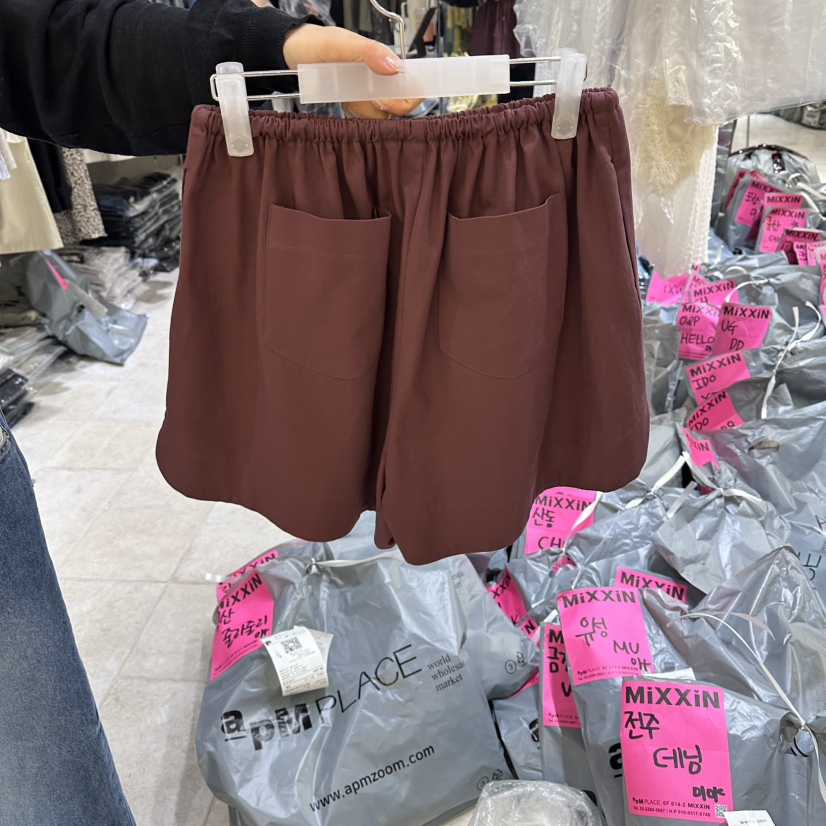 MIXXIN韓國代購女士新款休閑熱賣人氣推薦時尚職業短褲棉質MIXXIN短褲