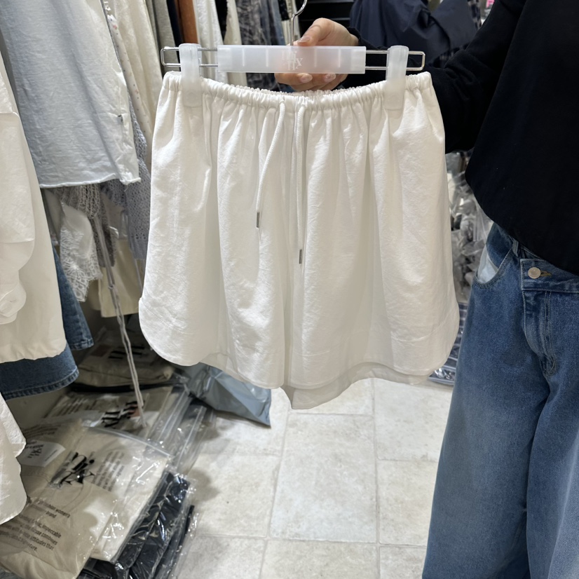 MIXXIN韓國代購女士新款休閑熱賣人氣推薦時尚職業短褲棉質MIXXIN短褲圖色1