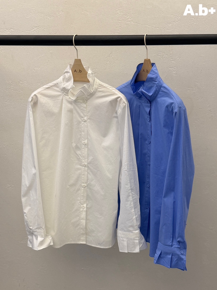 AUTUMN BEIGE PLUS韓國代購女裝新品26春夏熱賣襯衫蕾絲衫A.b/AUTUMN BEIGE襯衫/蕾絲衫