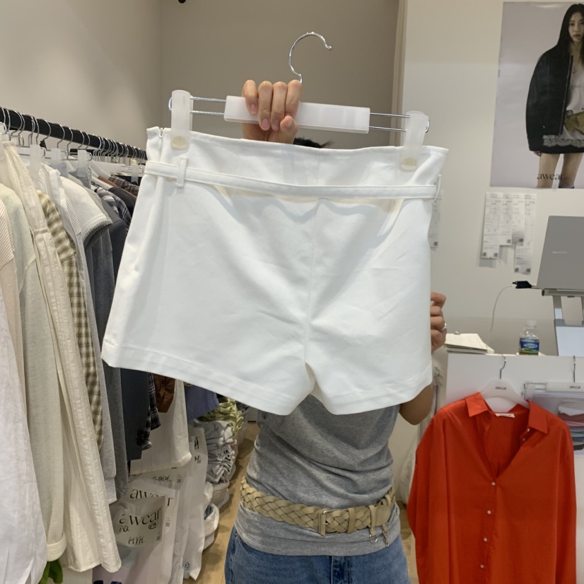 RUMIRU/AWEAR韓國東大門直郵女士新品休閑時尚裙褲含腰帶awear/RUMIRU裙褲