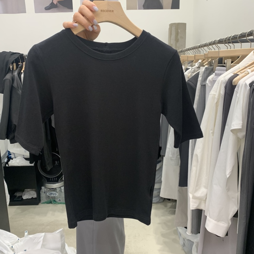 RECOVER東大門直郵女士新品熱賣真品職業休閑推薦26春夏T恤RECOVER/MOMENTT恤圖色2