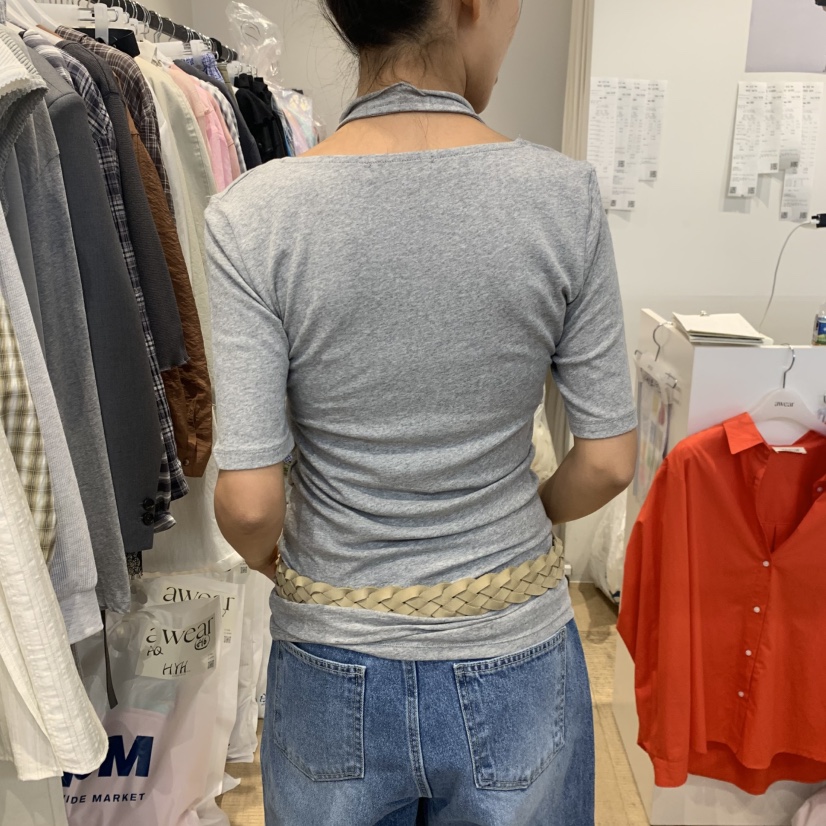 RUMIRU/AWEAR韓國東大門代購女裝新品26春夏T恤不含項鏈awear/RUMIRUT恤