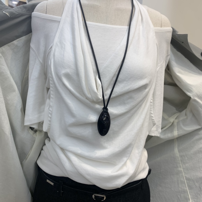 RUMIRU/AWEAR韓國東大門代購女裝新品26春夏T恤不含項鏈awear/RUMIRUT恤圖色1