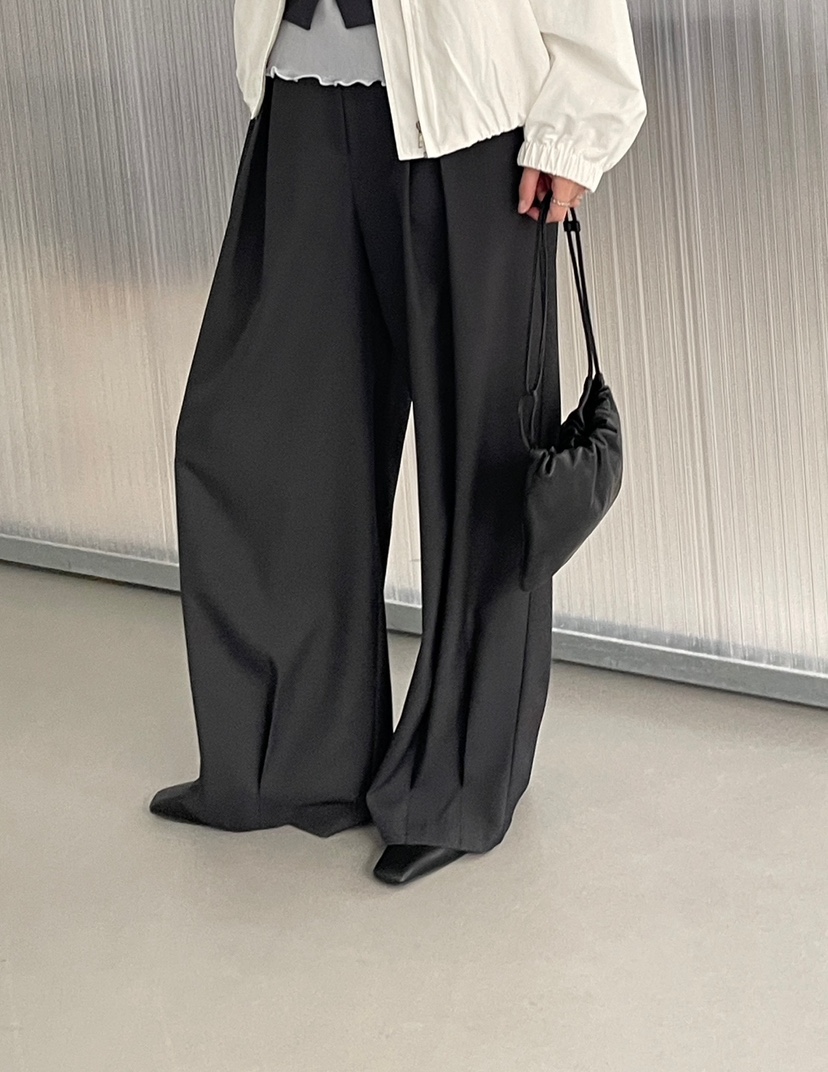 CENTO韓國東大門直郵女裝新款熱賣時尚26春夏休閑職業休閑褲CENTO休閑褲