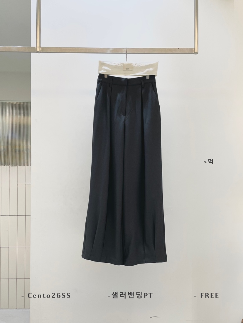 CENTO韓國東大門直郵女裝新款熱賣時尚26春夏休閑職業休閑褲CENTO休閑褲圖色2