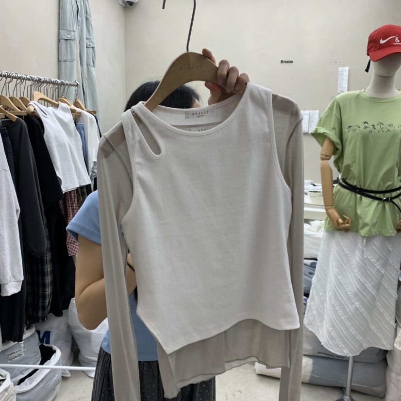 BREEZE韓國代購女裝新品26春夏推薦時尚吊帶背心不含內搭BREEZE吊帶/背心圖色4