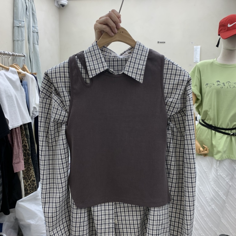 BREEZE韓國代購女裝新品26春夏推薦時尚吊帶背心不含內搭BREEZE吊帶/背心圖色5