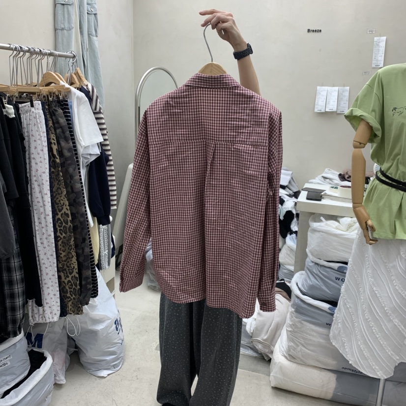 BREEZE東大門代購女士新款熱賣真品人氣26春夏襯衫蕾絲衫BREEZE襯衫/蕾絲衫