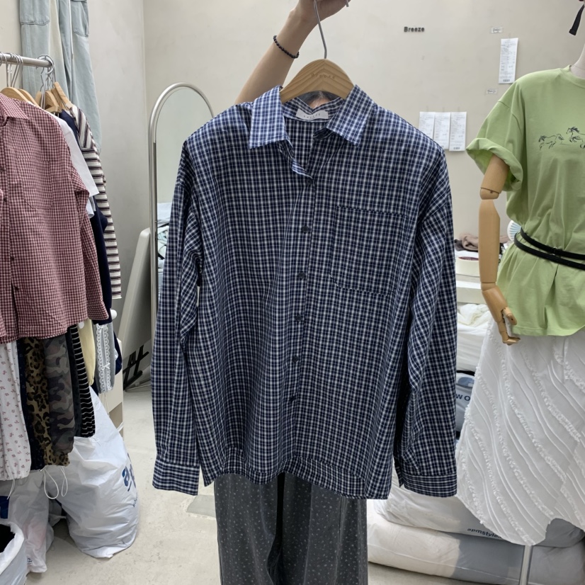 BREEZE東大門代購女士新款熱賣真品人氣26春夏襯衫蕾絲衫BREEZE襯衫/蕾絲衫圖色3