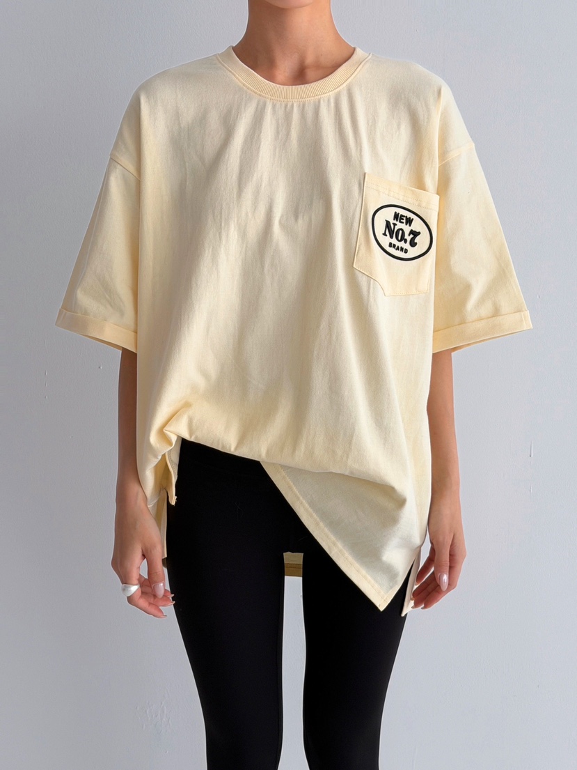 IAAN韓國代購女裝新品休閑熱賣時尚職業26春夏T恤男女同款iaAnT恤