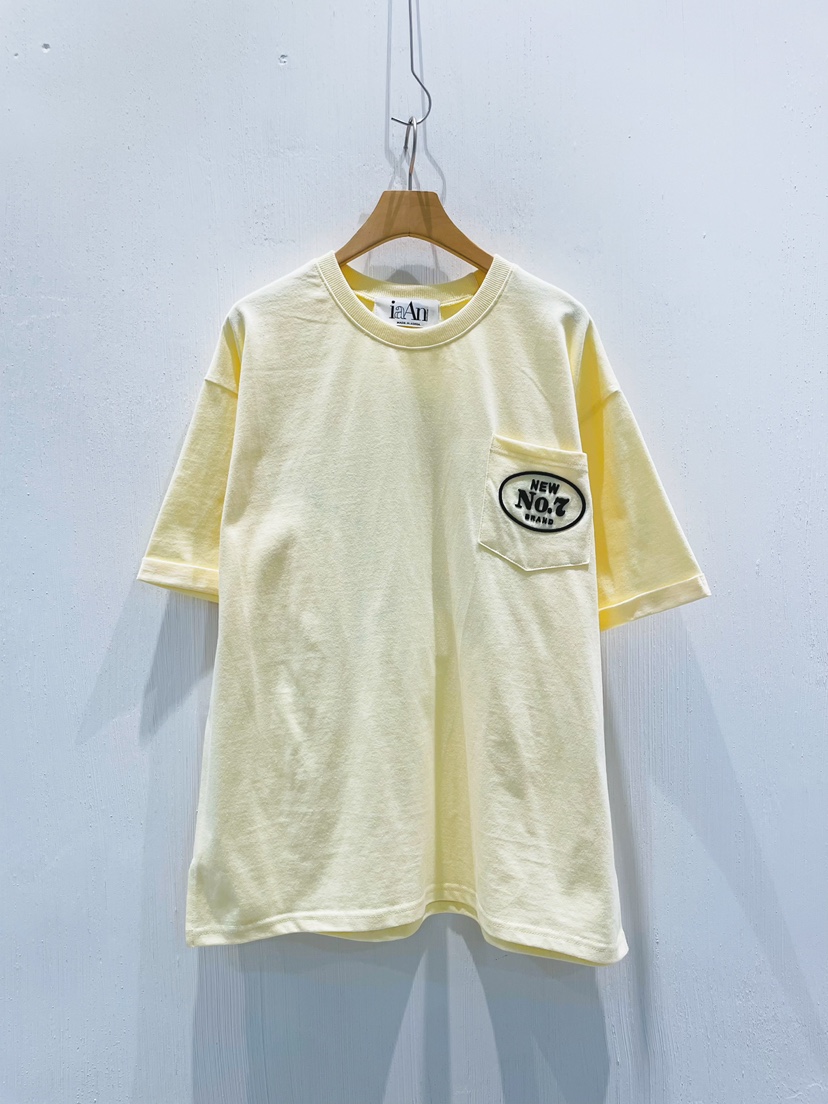IAAN韓國代購女裝新品休閑熱賣時尚職業26春夏T恤男女同款iaAnT恤圖色2