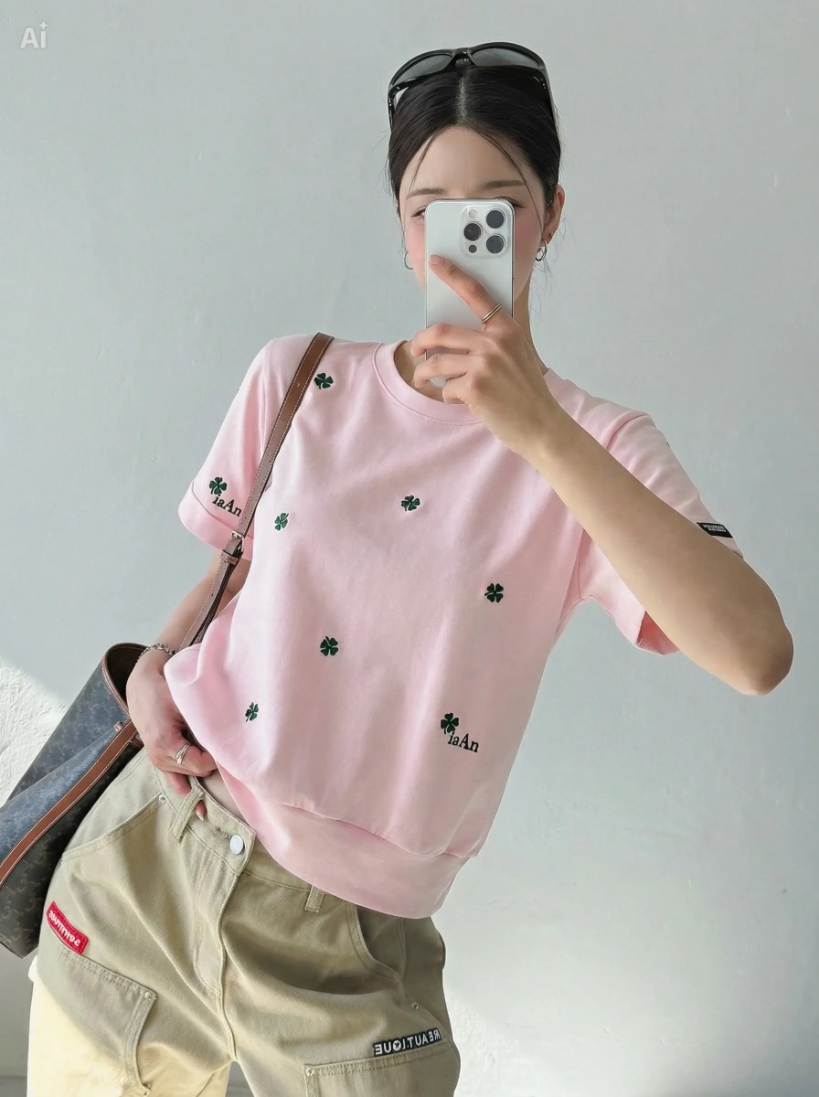 IAAN韓國直郵女裝新款26春夏推薦時尚熱賣休閑人氣職業T恤iaAnT恤