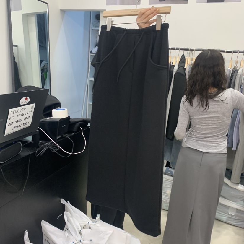 RECOVER韓國直郵女裝新品熱賣人氣推薦26春夏真品職業長裙RECOVER/MOMENT長裙圖色2