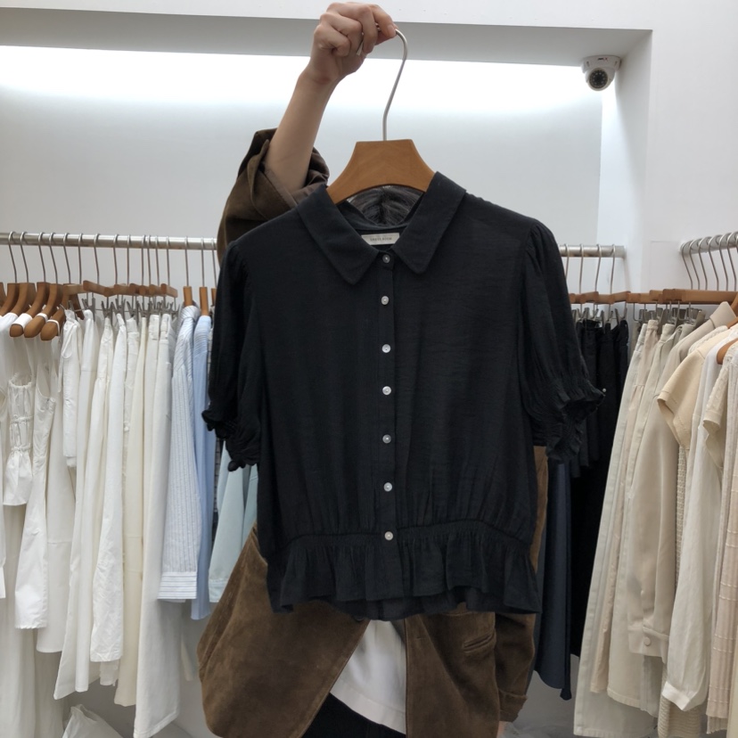 DRESS ROOM東大門實拍女士新款時尚職業推薦真品襯衫蕾絲衫DRESS ROOM襯衫/蕾絲衫圖色3