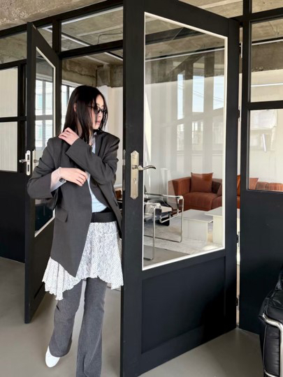 CENTO韓國東大門代購女裝新品推薦熱賣時尚休閑職業連衣裙CENTO連衣裙