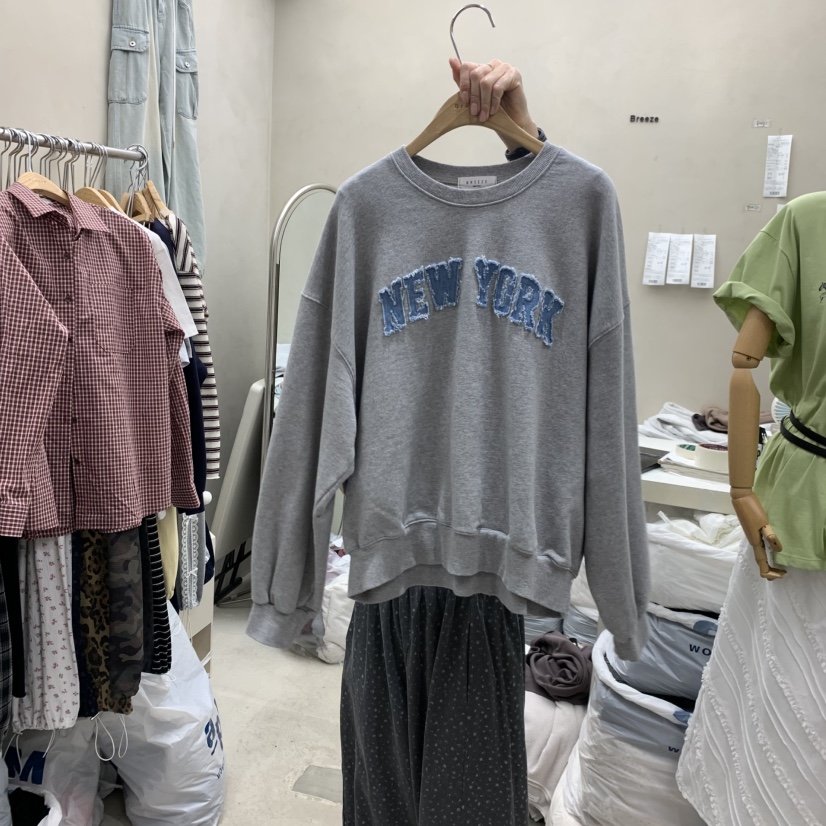 BREEZE東大門直郵女士新款職業時尚休閑26春夏人氣真品衛衣BREEZE衛衣圖色3