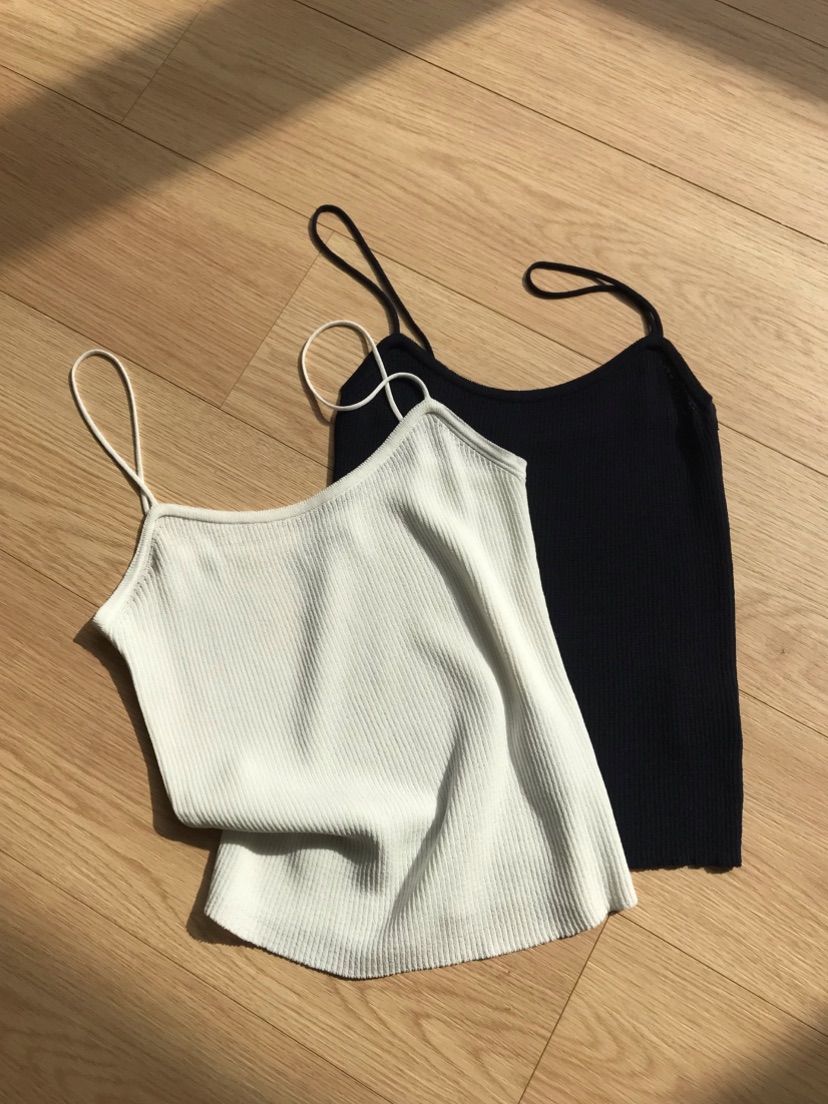 TAFFETA/MURET韓國直郵實拍女裝新款26春夏休閑吊帶背心TAFFETA/MURET吊帶/背心