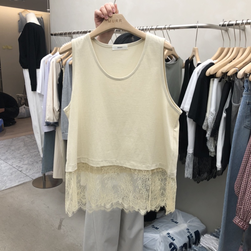 MURR韓國直郵女裝新品推薦休閑時尚26春夏人氣職業吊帶背心MURR吊帶/背心圖色3