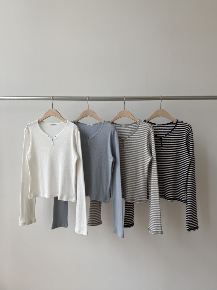 TAFFETA/MURET韓國東大門直郵女士新品熱賣推薦26春夏長袖T恤TAFFETA/MURET長袖T恤